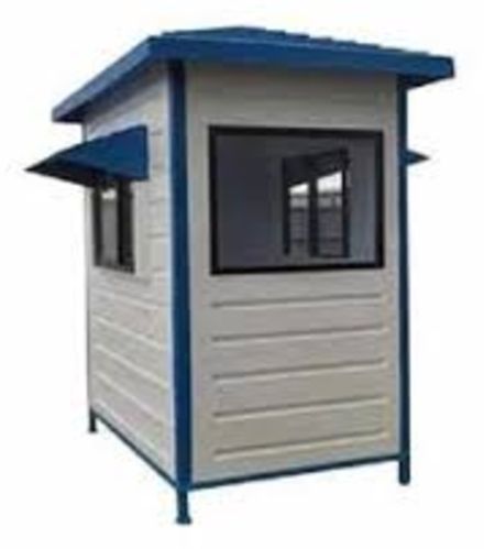 Polished FRP Portable Security Cabin, Shape : Rectangular
