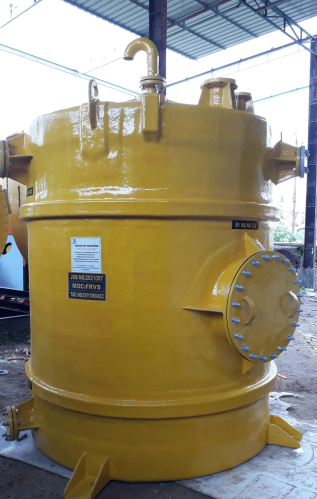 Coated FRP Storage Tank, Shape : Vertical