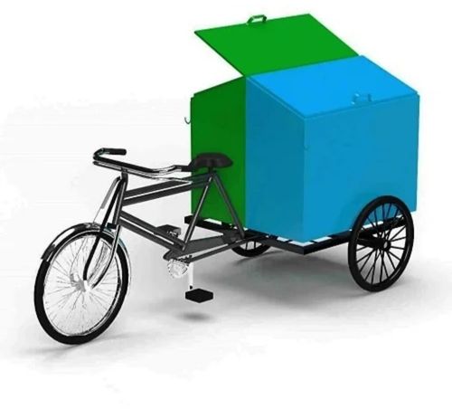 Tricycle Garbage Rickshaw, Brand Name : Isell