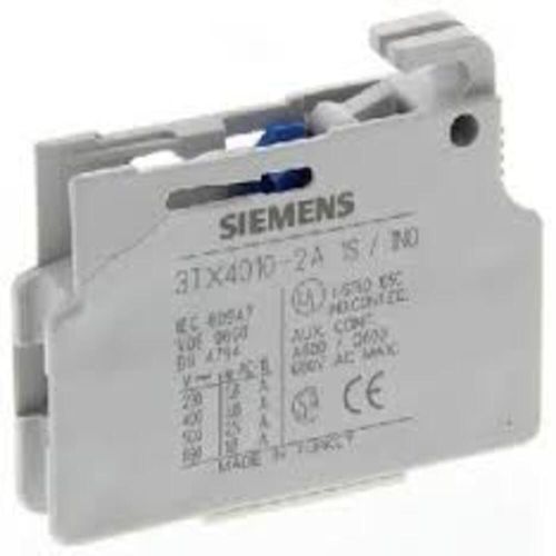 220V Siemens 3TX4010 Contactor Addon Block, Color : Off White