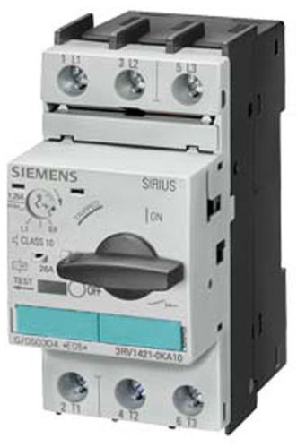 Plastic Metal Siemens 3VS Motor Protection Circuit Breaker