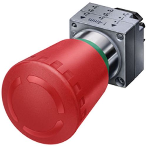 Plastic Siemens Emergency Stop Push Button, Color : Red