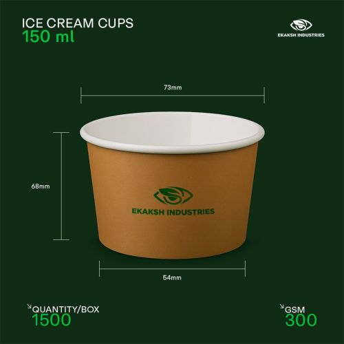 150ml Paper Ice Cream Cup