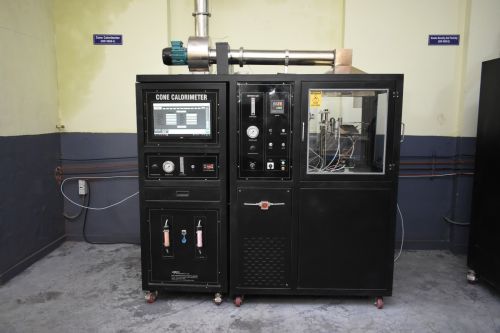 Stainless Steel Cone Calorimeter, Color : Black for Industrial Use
