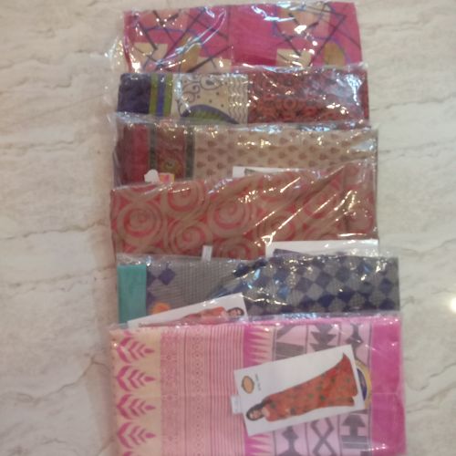 Printed Crape Saree, Packaging Type : Multicolor, Age Group : Adults