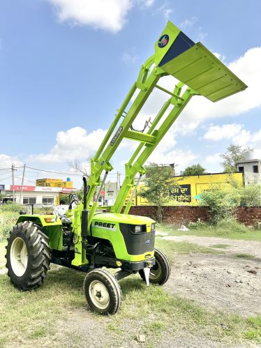 Fuel Metal Sarabjit Tractors Front End Loader, Color : Green