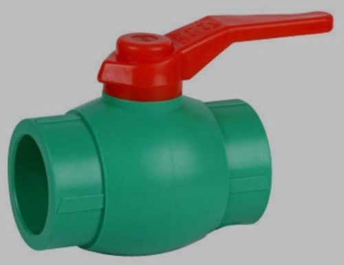 Polypropylene (PPR) PPR Ball Valve, Color : Green