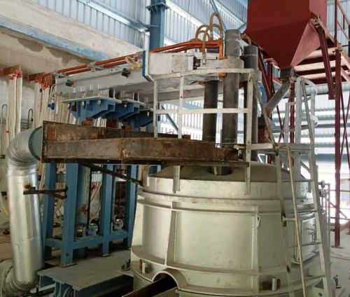 Electric Iron Electro Corundum Furnace, Color : Aluminium