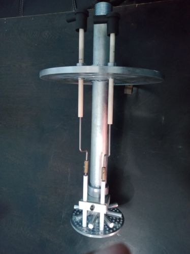 Brass Polished Gas Burner Assembly, Shape : Round for Home, Hotel