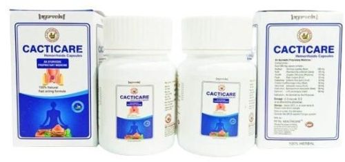 Ayurvedic Piles Capsule, Brand Name : Cacticare