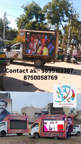 Aluminium Mobile LED Van for Campaign India 6*6, 6*8
