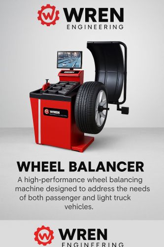 Wren Automatic Videographic Wheel Balancer Model Wbv-2600 10