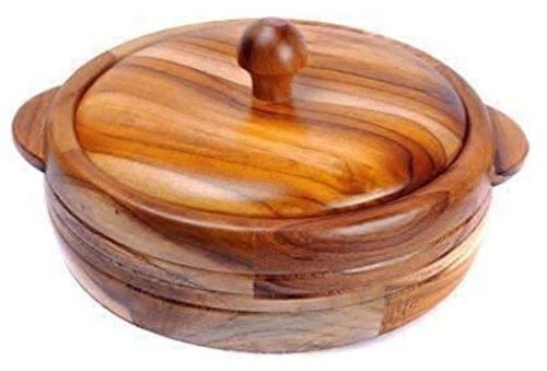 Plain Wooden Hot Roti Box, Color : Brown for Food Containing
