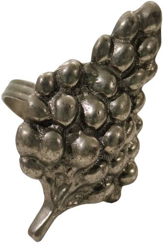 Aluminium Silver Moroccan Pattern Napkin Ring for Formal & Casual Dining