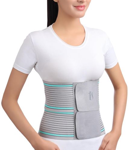 Tynor Cure Neoprene Abdominal Belt, Color : Grey