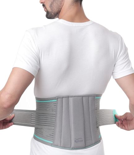 Tynor Cotton Lumbo Sacral Belt, Color : Grey for Reduce Back Pain