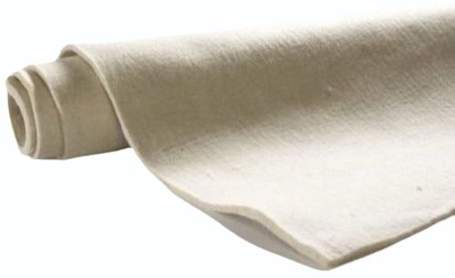 15mm Plain Wool Felt Sheet, Color : White for Crafts, Diy Projects