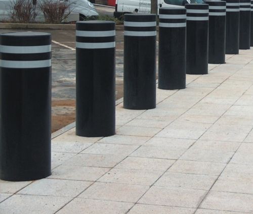Bollards 0-25cm, 25-50cm, 50-100cm