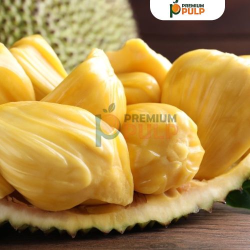 Premium Pulp Frozen Jackfruit Slice, Color : Yellow