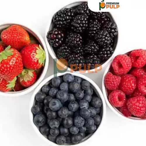 Premium Pulp Frozen Mixed Berry, Color : Multi Color, Taste : Sweet