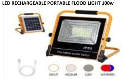 ABS Plastic Solar Flood Lights, Color : White