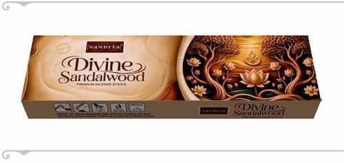 Divine Sandalwood Incense Stick, Brand Name : Nandita