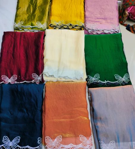 Festival Wear Crepe Silk Saree, Saree Length : 6.5 Meter