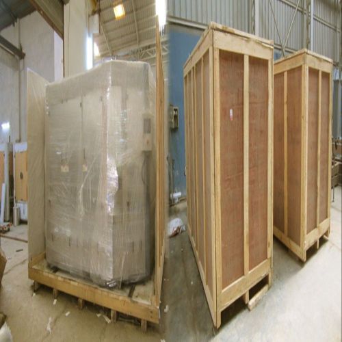 Heavy Duty Wooden and Plywood Shipping Crate for Industrial Goods