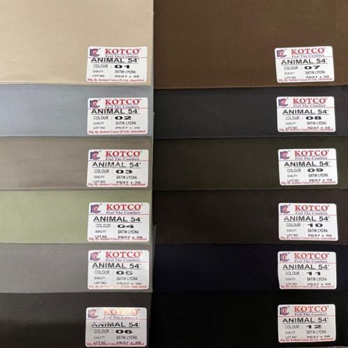 Plain Satin Fabric, Roll Length : 10 Mtrs