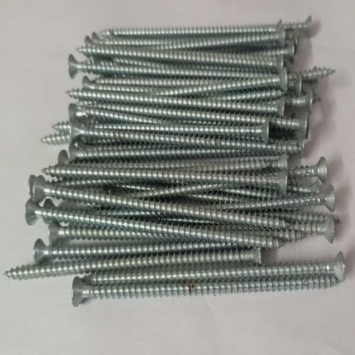 Polished Metal 5x100 Mm Chipboard Screw, Color : Grey