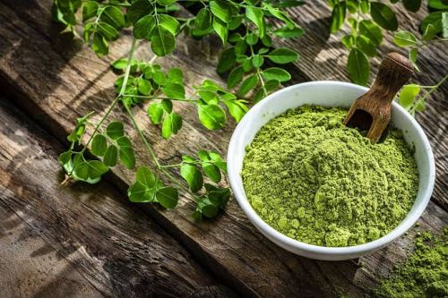Moringa powder, Packaging Type : Green