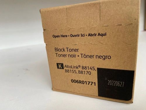 Genuine Xerox Altalink B8145/B8155/B8170 Black Toner Cartridges