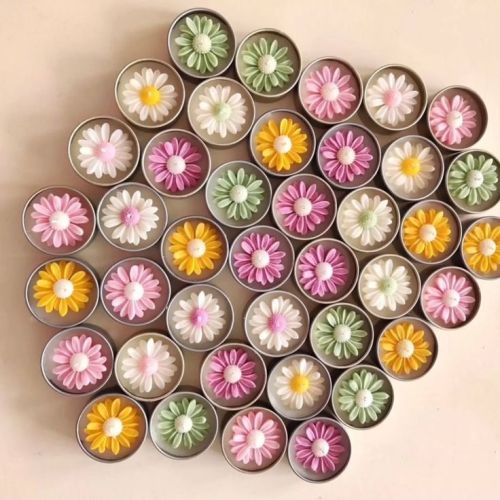 Soywax Designer Tea Light Candle, Brand Name : Magical Wicks Co