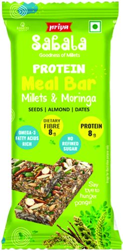 Sabala Millet Meal Bars & Protein Bars, Packaging Type : Wrapper