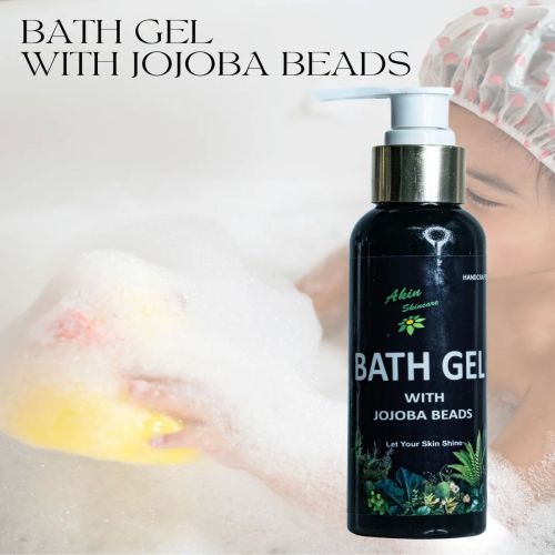 Jojoba Beads Bath Gel, Color : Black