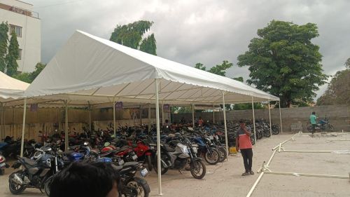 Plain PVC 20ft Span Width A-Shape Tents