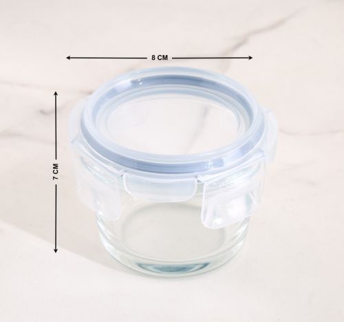 Storovia RPM-str-gc-023 Glass Transparent Food Container