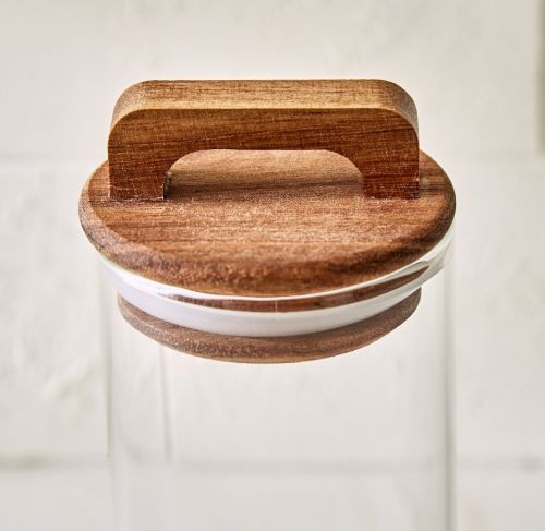 Storovia RPM-str-gj-025 Glass Storage Jar, Color : Transparent