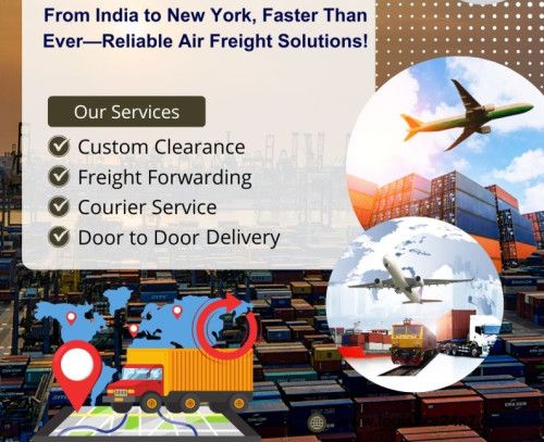 India To New York Air Freight Service