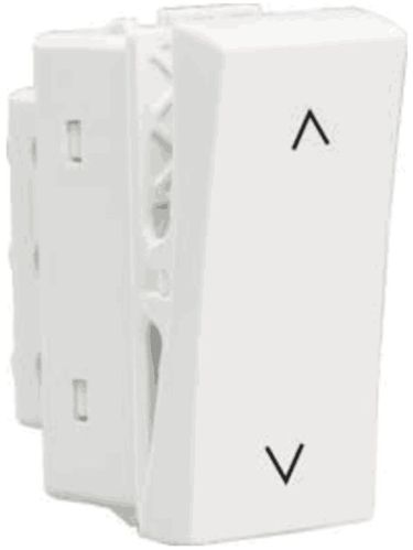 ISI Marked Polycarbonate Electrical 2-Way Switch, Color : White