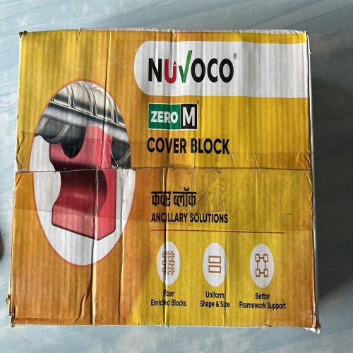 Polished Plastic Zero M Cover Blocks 40 Mm for Flooring