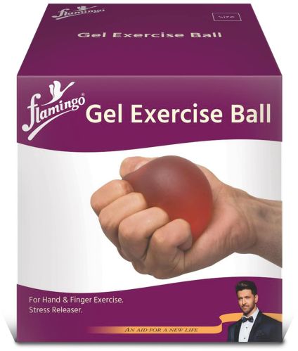 Imported Brand Plain Leather Gel Exercise Ball For Playing