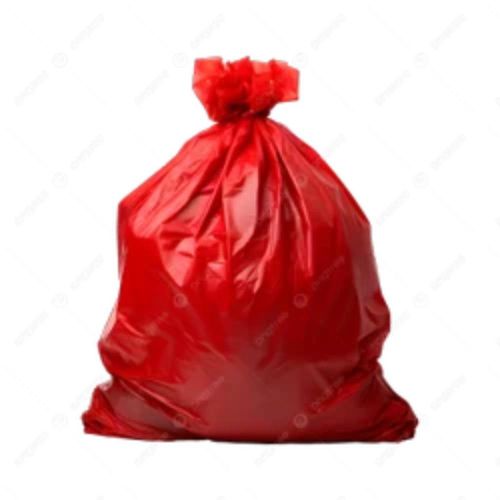 Plain G2G Corn Starch Red Compostable Garbage Bag