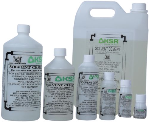 PVC Solvent Cement, Form : Liquid, Grade : Industrial Grade