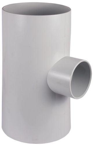 PVC Reducing Tee, Color : Grey