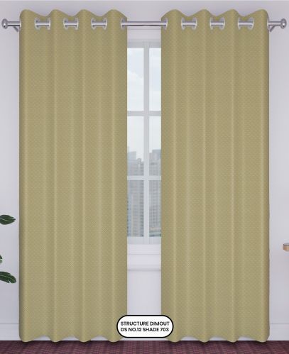 Structure Dimout Design 12 Shade Polyester Curtain
