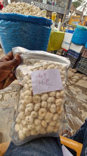 Natural Raw 6 Suta Plus Phool Makhana Seeds, Solid