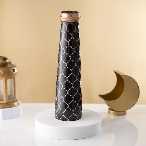 Indotribe Copper Water Bottle .950 Ml, Packaging Type : Brown Box