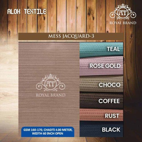 Royal Brand 165 GSM Mess Jacquard Polyester Fabric