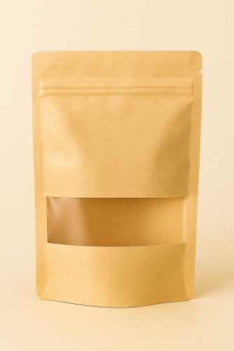 Plastic Plain Zip Lock Bag, Color : Yellow, Carry Capacity : 250gm